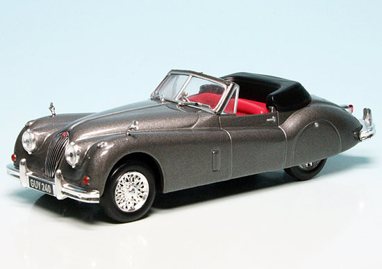 Jaguar XK 140, grey, 1956